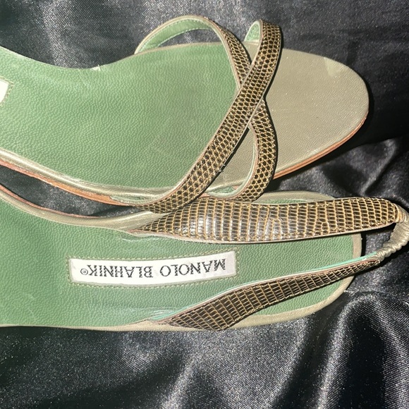 COPY - Manolo Blahnik Vintage Designer kitten heel - Picture 7 of 7